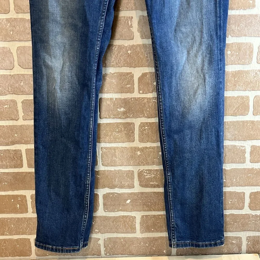 Levis 511 Jeans Mens 34x34 Blue Denim Cotton Stretch